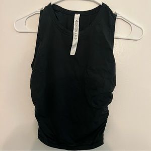 Black Lululemon tank top. Only worn once.